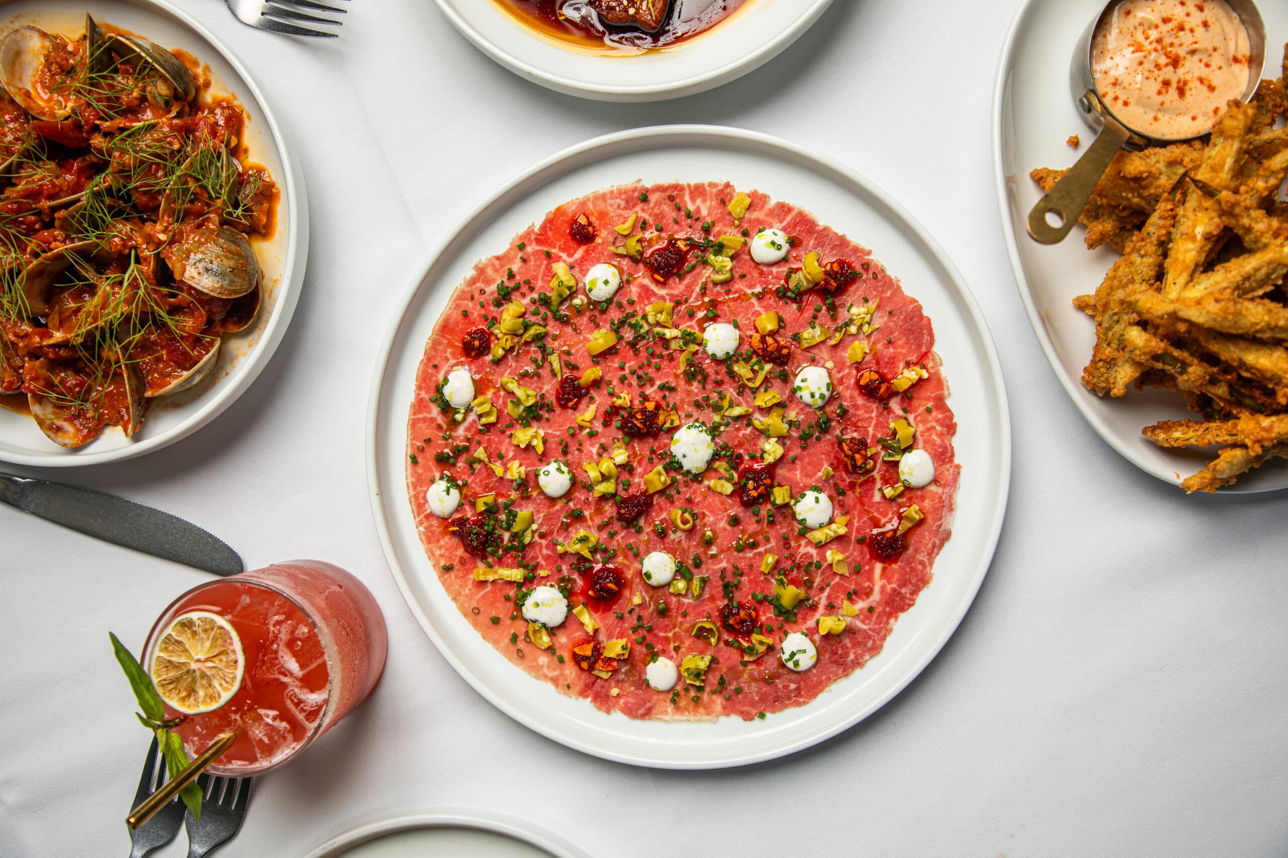 gochujang hot honey fried chicken appetizer